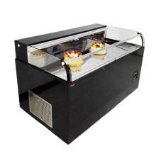 cake display fridge glass display cabinet cupcake  pastry cooling showcase glass jewelry display cabinet refrigerator freeze